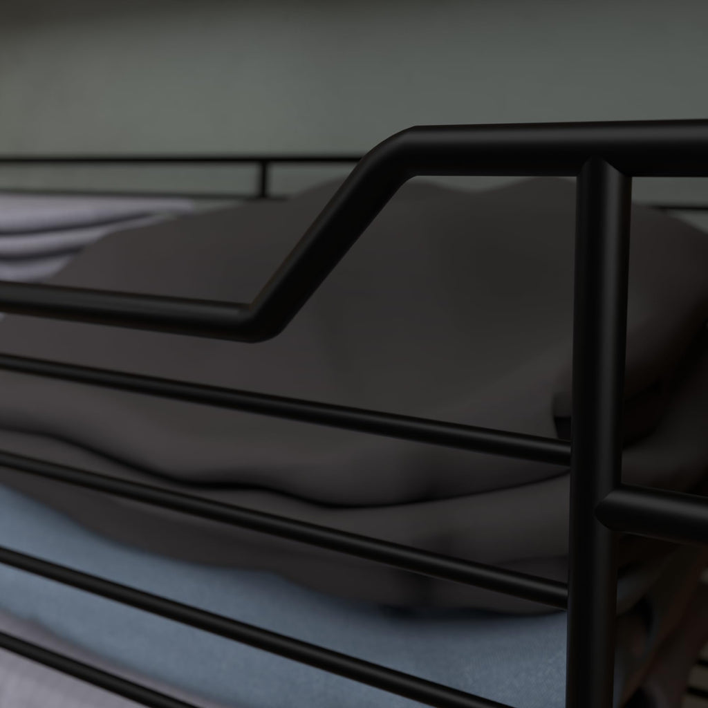 Matte Black 18" Classic Closet Wire Basket Standard
