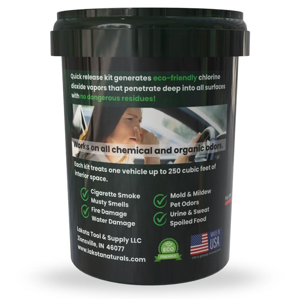 Chlorine Dioxide Car Bomb Odor Eliminator For Car, Scent Bomb Deodorizer
