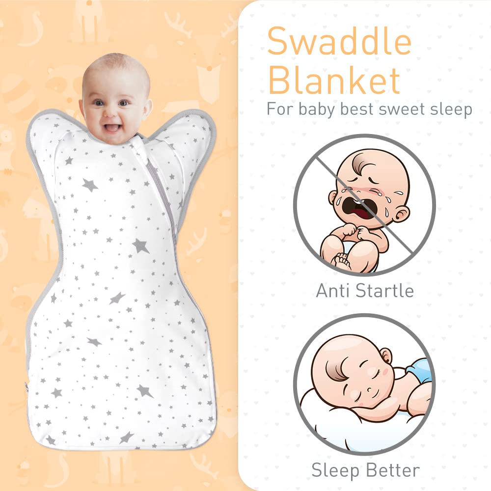 Organic Cotton Baby Sleep Sacks Swaddles Boy Girl Soft