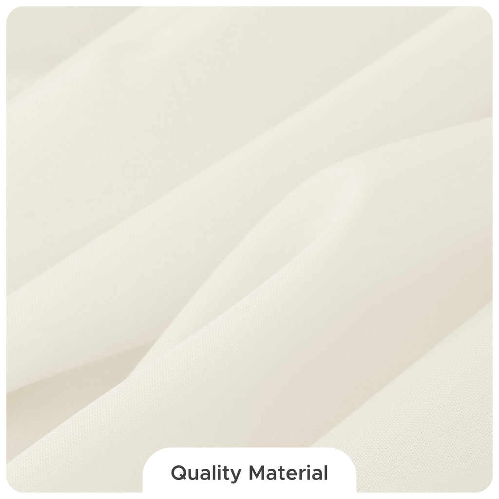 8 Pack Ivory Tablecloths 70x120 Inch for 6-8 Ft Rectangle Tables
