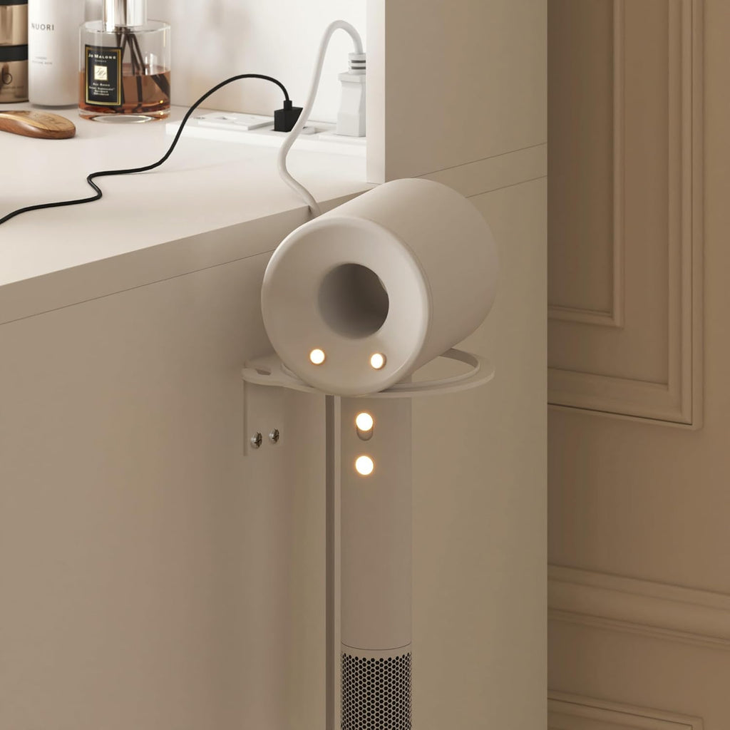 Vanity Desk with Mirror, Power Outlet and 10 Lights, Makeup Table with 7 Drawers, 3 Color Modes Available , Pure White