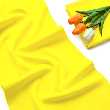 Neon Yellow Nylon Spandex Fabric 60 Inch X 2 Yards