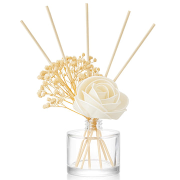 11 Pcs Flower Reed Diffuser Set, Elegant