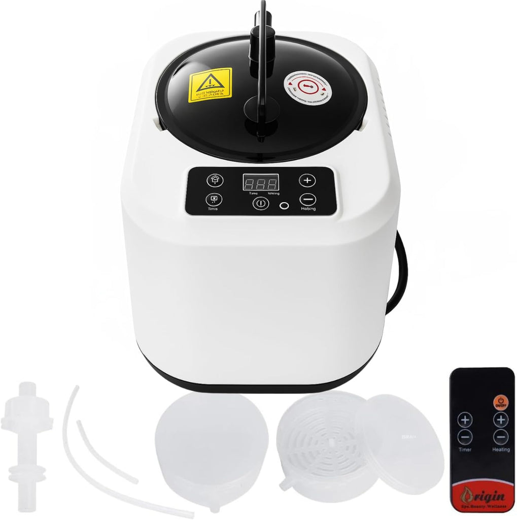 5L Sauna Steamer with Larger Volume and More Steam Output, Fcc Certified 5L & 2000W Steam Generator
