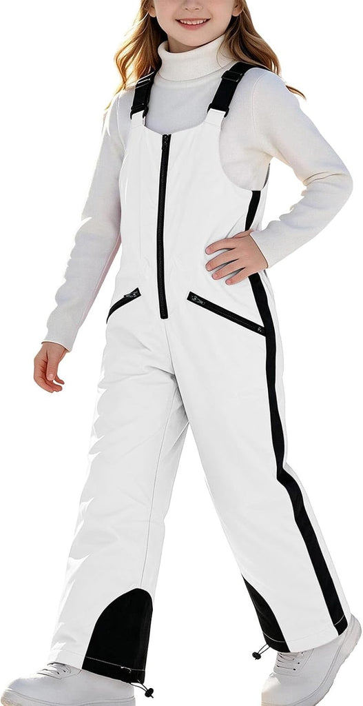 Kids Snow Bibs Waterproof Insulated Ski Pants Snowboard Overalls