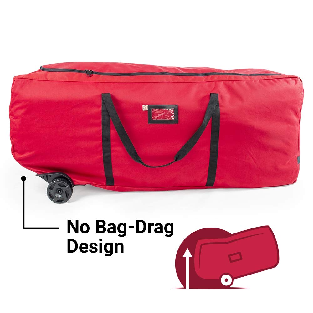 EZ Roller 9 Foot Christmas Tree Storage Bag with Wheels, Rolling Duffle Bag