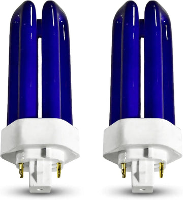 Triple Tube Purple Compact Fluorescent Bulb PL-T Plug-in CFL Lamp 4-Pin GX24D-3 Base 26W