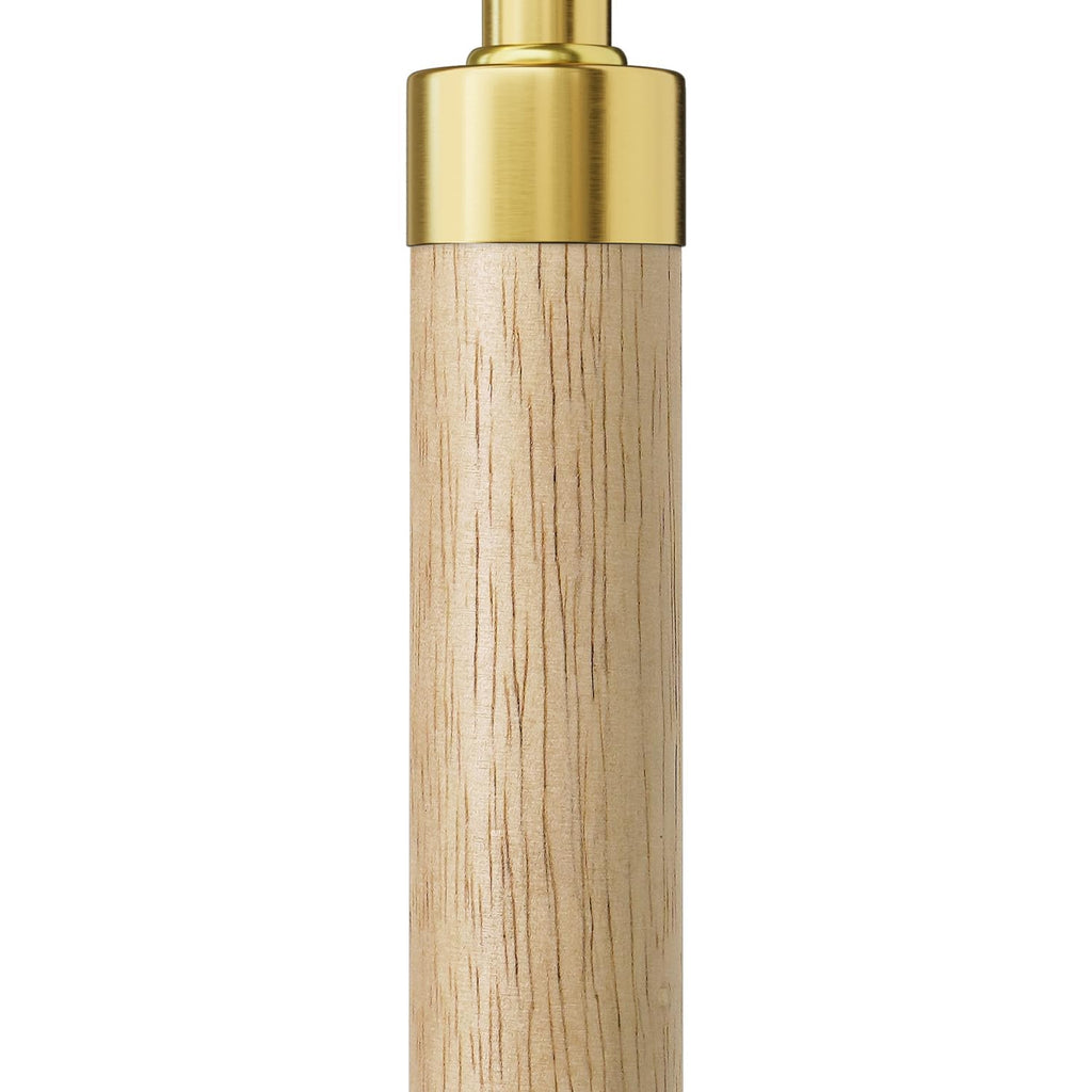 Real Wood Floor Lamps Bedroom, 62" Mid Century Modern Lamp