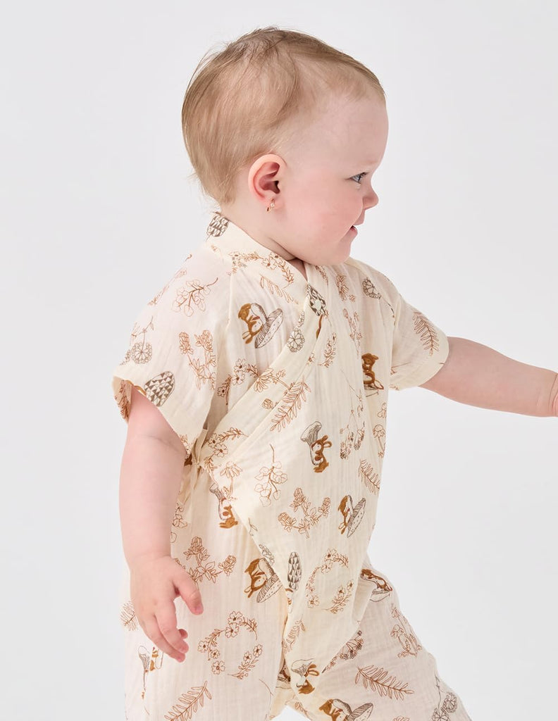 Baby Kimono Cotton Muslin Outfit Clothes