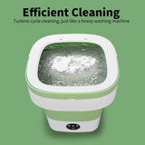 Portable Washing Machine, 20L Foldable Mini Washer and Dryer with 3 Modes Deep Cleaning, Upgraded Small Collapsible