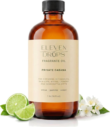 Private Cabana Diffuser Oil, Citrus & Ocean Notes, 16 oz - Set of 16