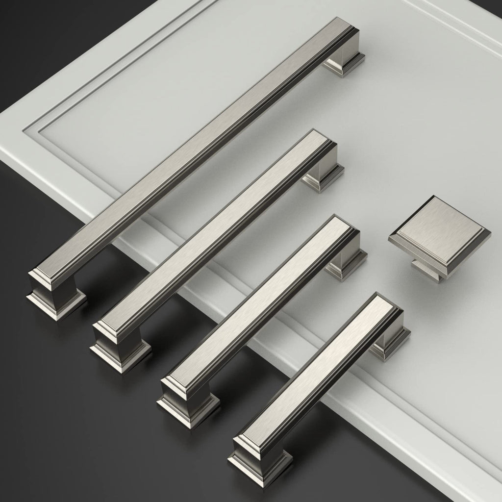 5 Pack 7.5 inch Brushed Satin Nickel Kitchen Cabinet Handles