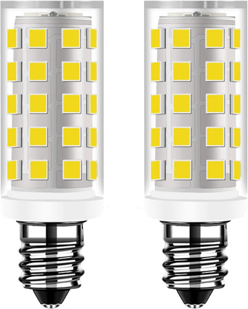 120V 3W T3/T4 LED E11 Mini Chandelier Bulb Warm White 3000K, 2PACK