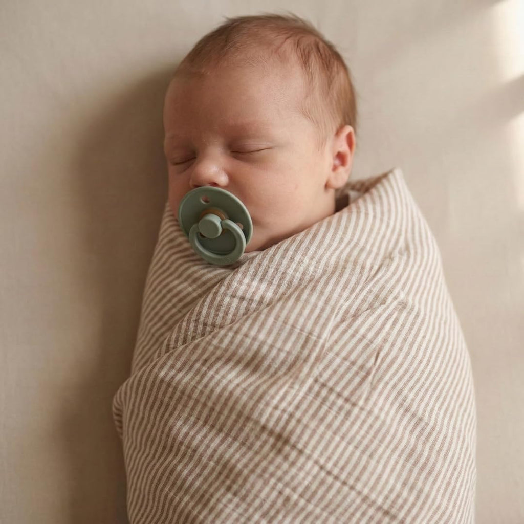 Swaddle Blanket, 100% Organic Cotton Muslin, 47"x47"