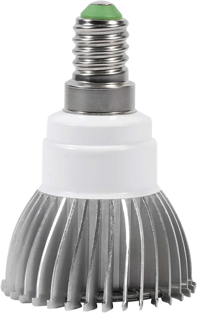 28W Full Spectrum LED Grow Light Bulbs for Plants 120 Wide Beam Angle E14/GU10 Base for Hydroponics Bonsai Garden