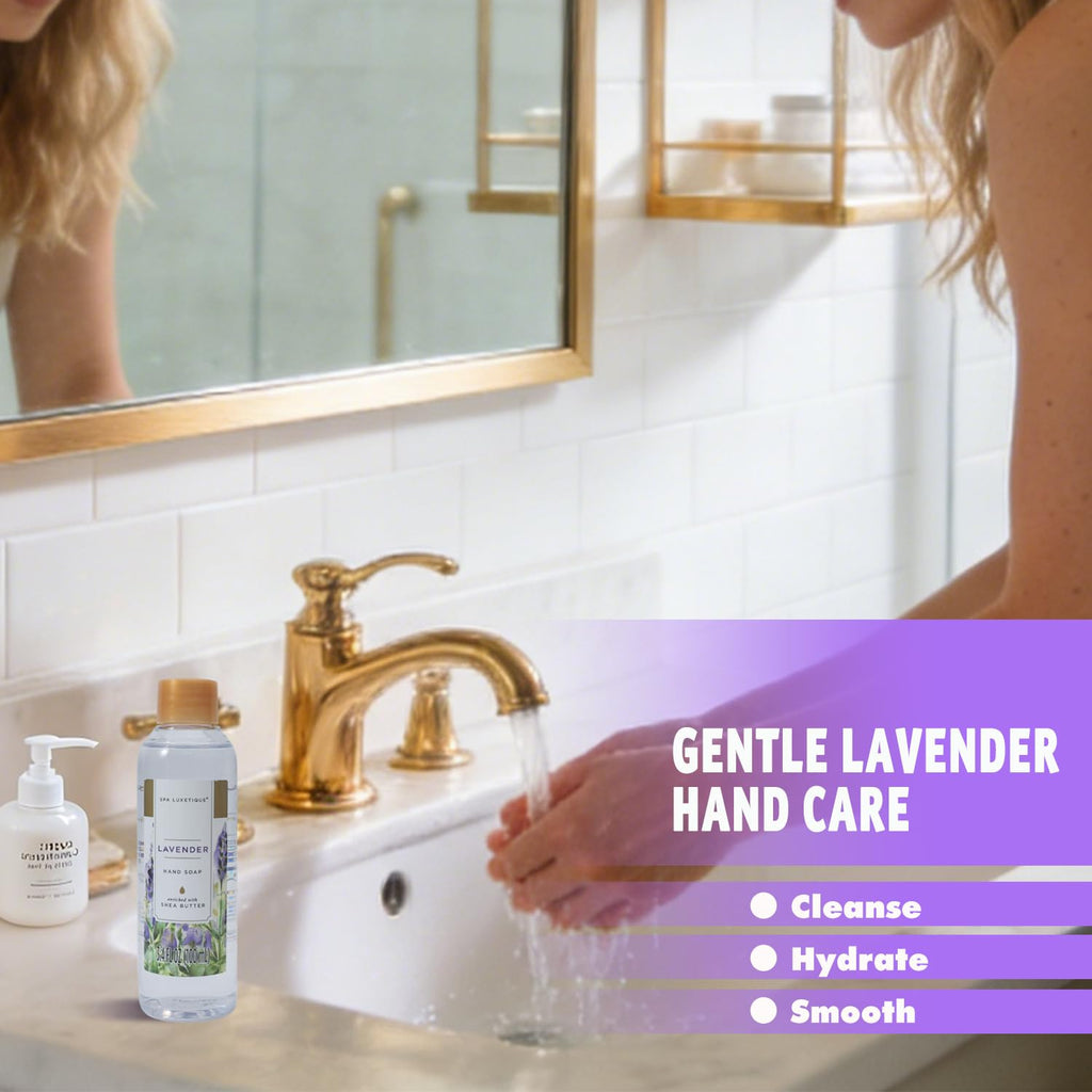 Bath Sets for Women Gifts - 10 Pcs Lavender Spa Kit, Self Care Kit for Her, Birthday, Anniversary, Holiday, Christmas
