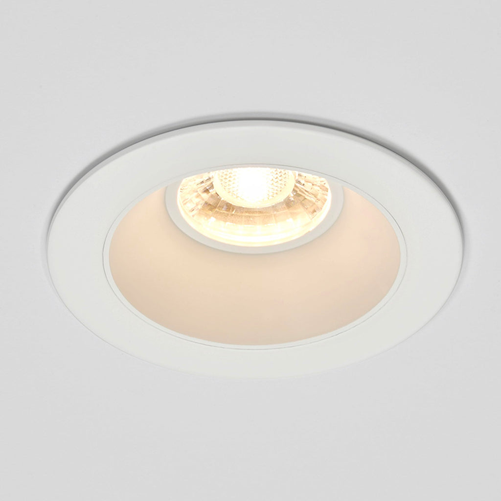 4" Anti-Glare LED Downlight Canless, 1200 Lumens, 5 CCT, White