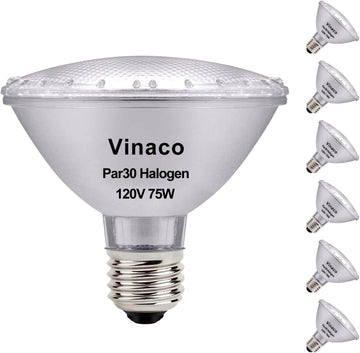 Halogen PAR30 Short Neck Flood Light Bulb Dimmable 75W 120V 2800K