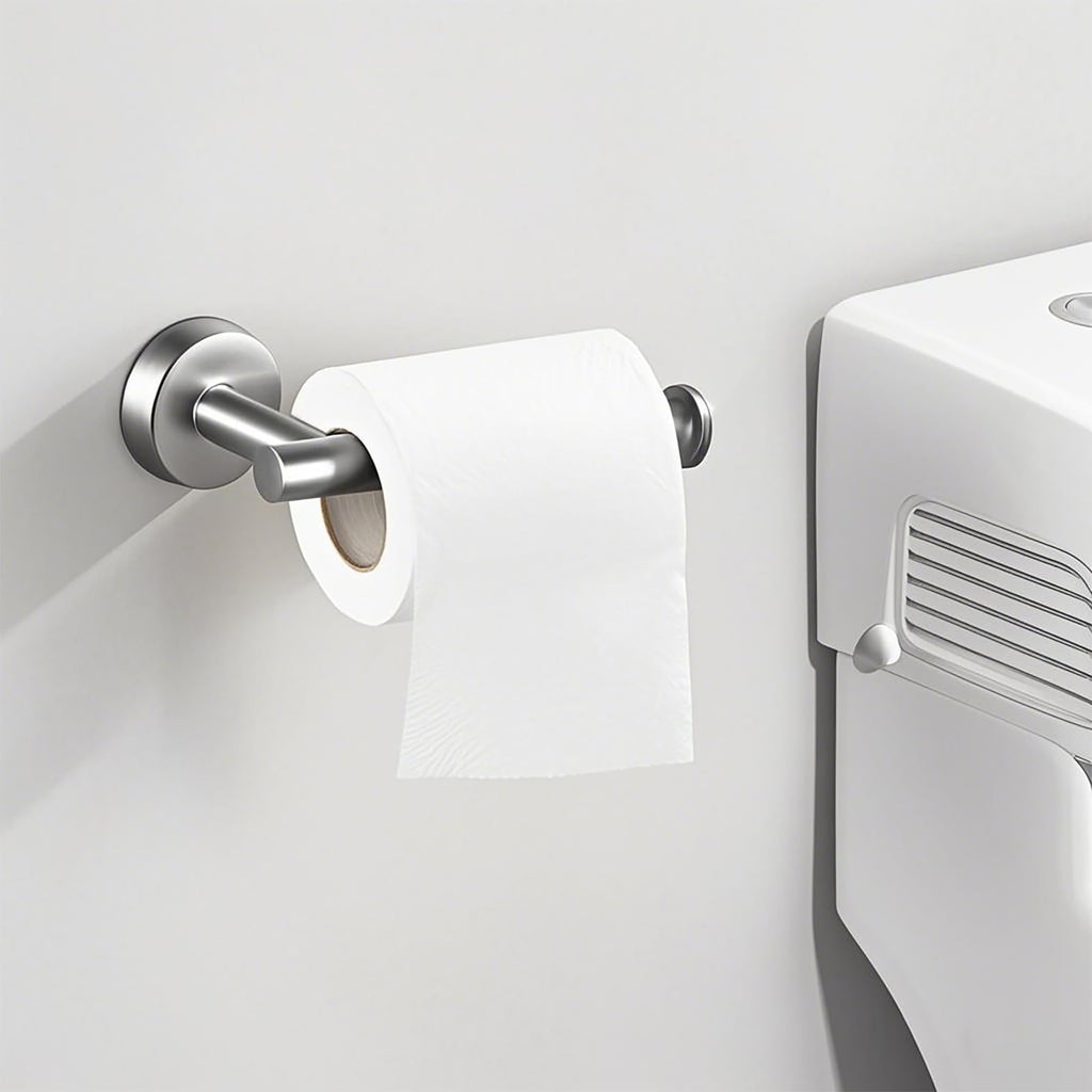 Bathroom Hardware Set, Bathroom Accessories Stainless Steel Wall Mounted, Including 16" Towel Bar, Toilet Paper