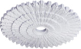 Eryn Ceiling Medallion, 24 3/4"OD x 3 1/4"ID x 1 7/8"P (Fits Canopies up to 4"), Factory Primed