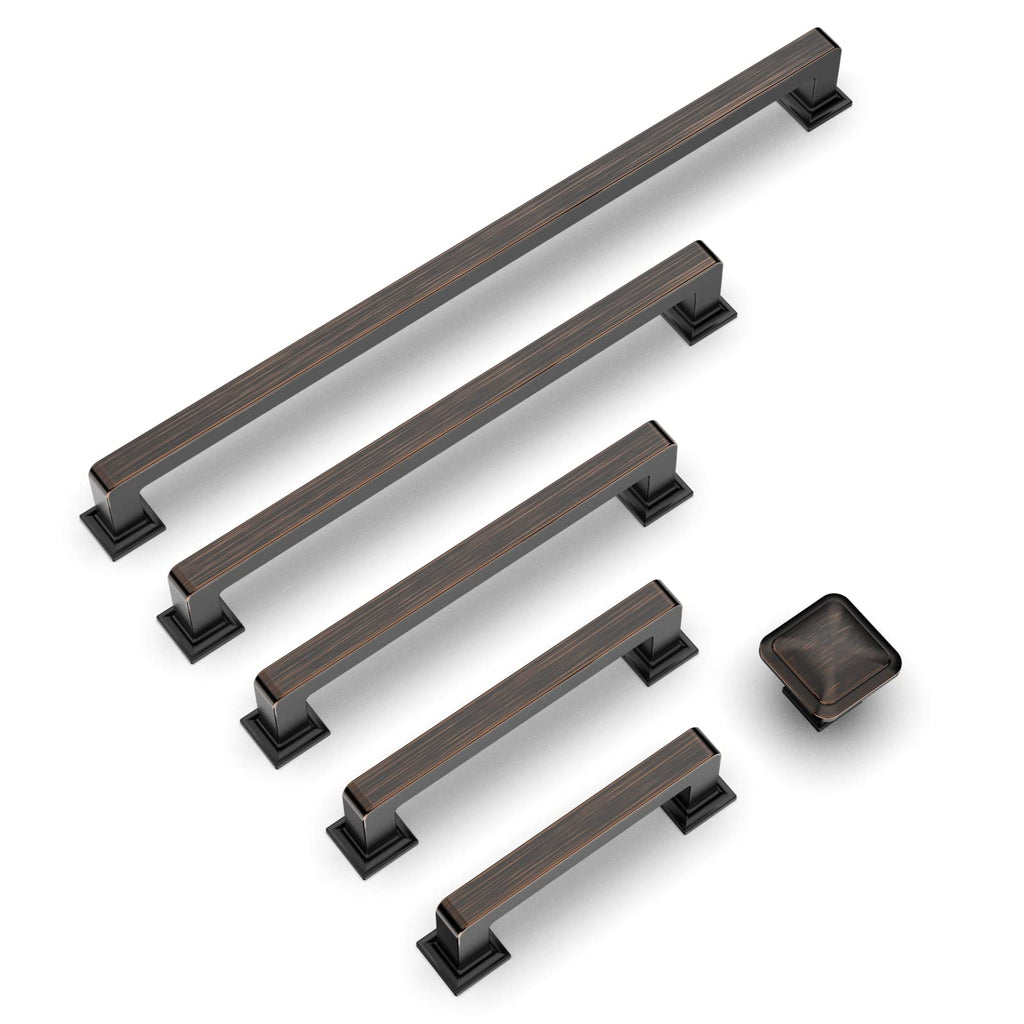 6 Pack 12.6 Inch Oil Rubbed Bronze Cabinet Pulls,Kitchen Hardware
