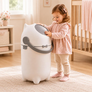 Baby Diaper Pail with Airtight Lid,15 Liter/4 Gallon Odorless Diaper Bin