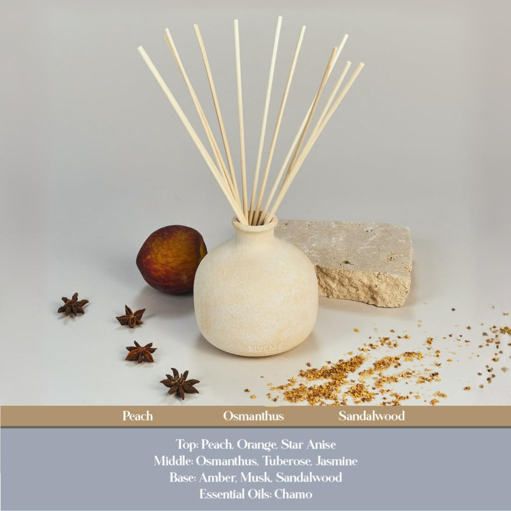Wellness Refillable Diffuser, Calm - Osmanthus & Sandalwood - 5.92 fl oz