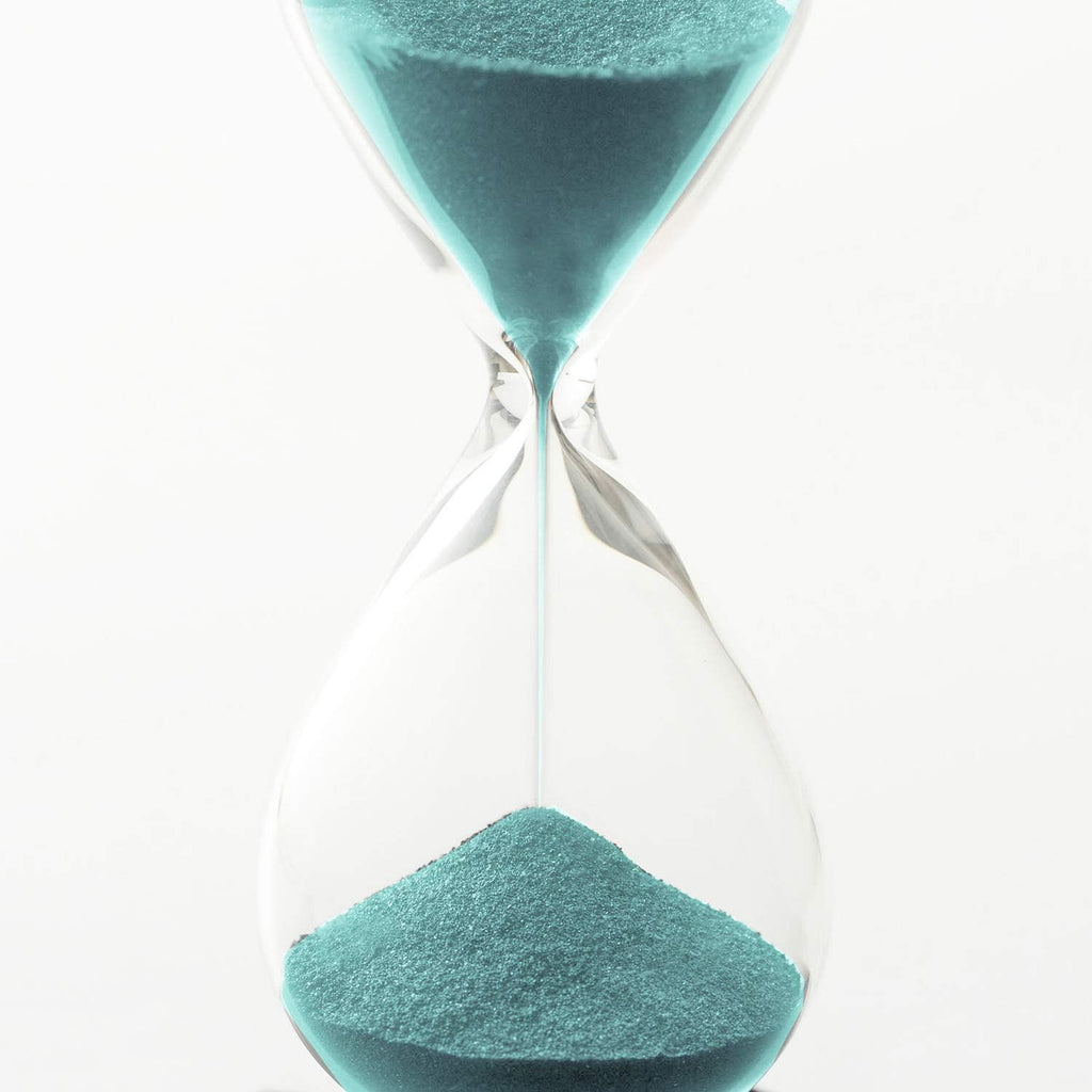 Hourglass Sand Timers - Biloba Hourglass Sand Timer Inspired Glass/Home, Desk, Office Decor