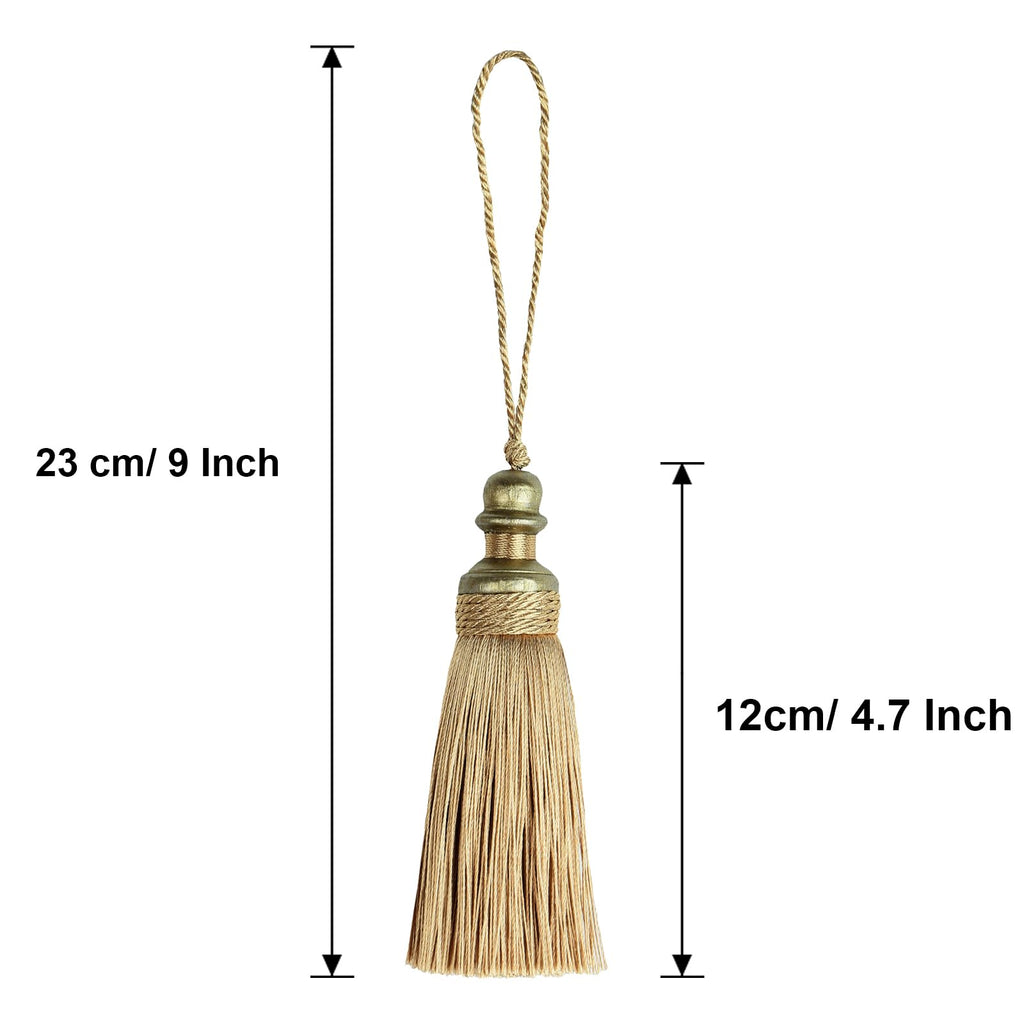 Tassel Key Tassel with Loops Decoration - 4 Pack