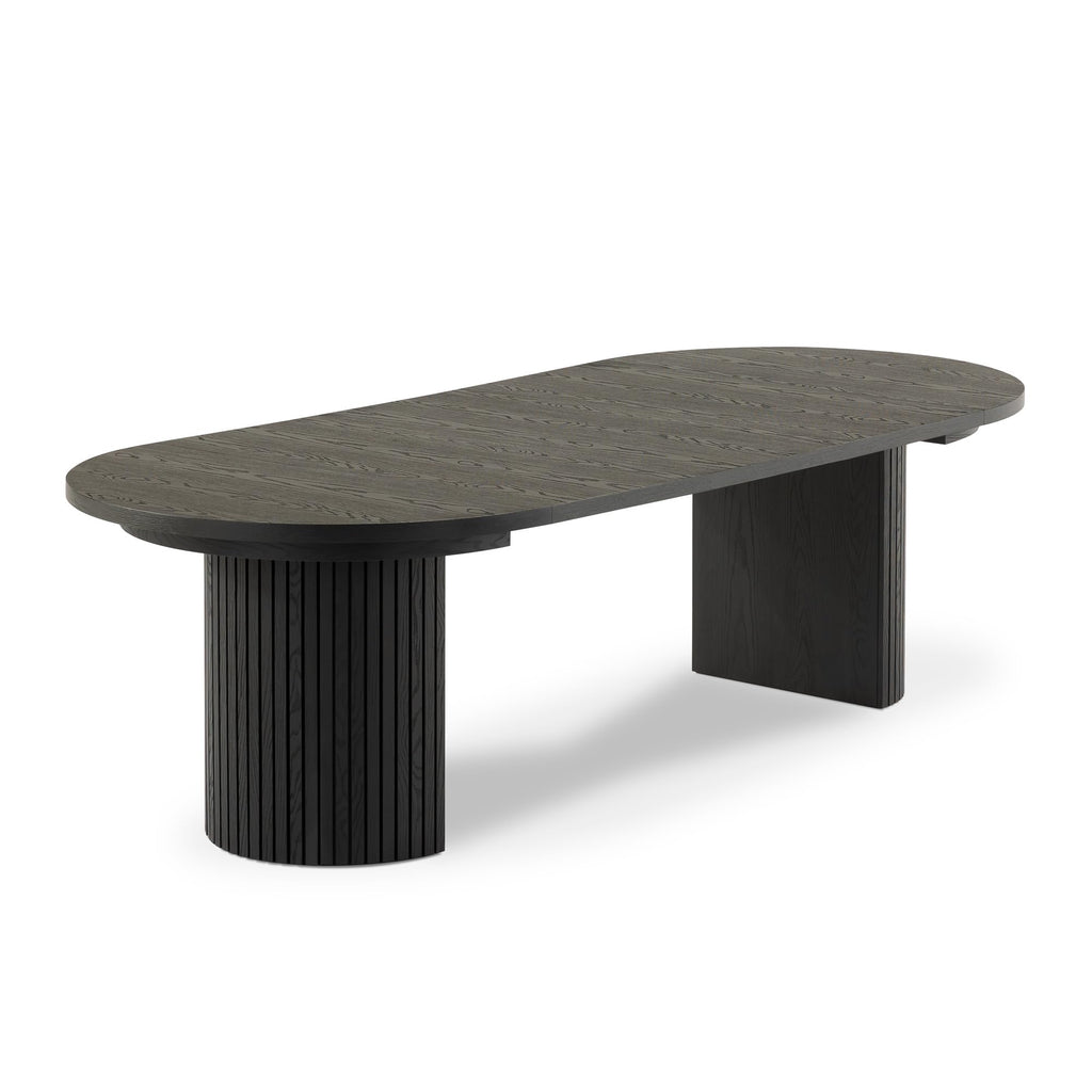 Round Dining Table, Black