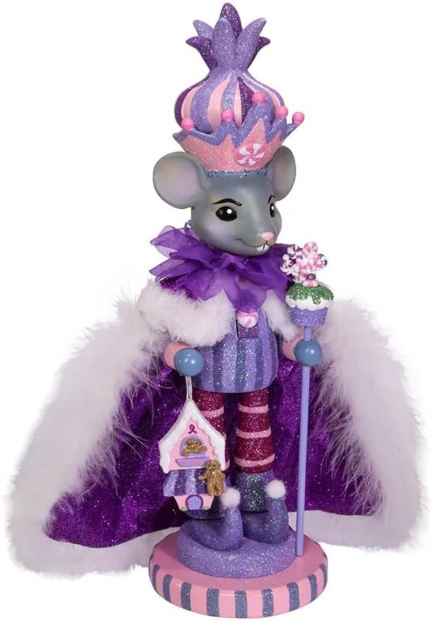 15-Inch Hollywood Sugar Plum Mouse King Nutcracker