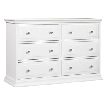 6-Drawer Double Dresser in White