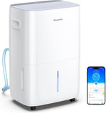 Dehumidifier for Home 4,500 Sq.Ft, 50 to 137 Pint Smart Auto Humidity Control, Drain Hose, 2.0Gal Bucket