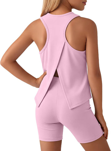 Girls 2 Piece Athletic Sets Workout