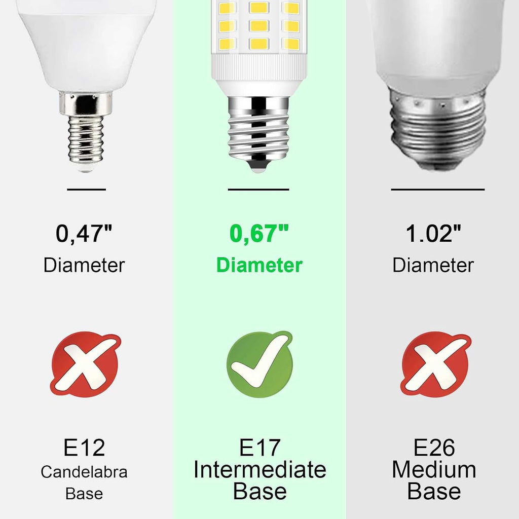 E17 LED Bulb 6W Kei D28k 4w Kel2812 freezer bulb ac100-265v 3.5w Refrigerator Light Bulb Fit for Kenmore Refrigerator
