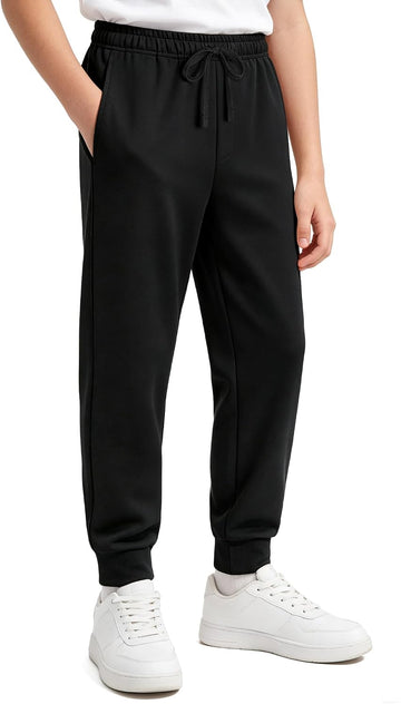 Boys Sweatpants Quick Dry Tapered Athletic Jogger Pants