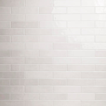 Ceramic Subway Tile | Hoku Pearl White | 3" x 12"