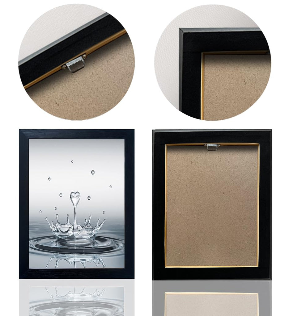 Bathroom Pictures Wall Decor, Guest Bathroom Decor Wall Painting, Heart Water Drop Splash Modern Canvas Pictures