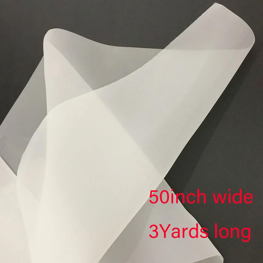 White 3 Yards 50Inches(1.27m) Wide 160 Mesh Silk Screen Printing