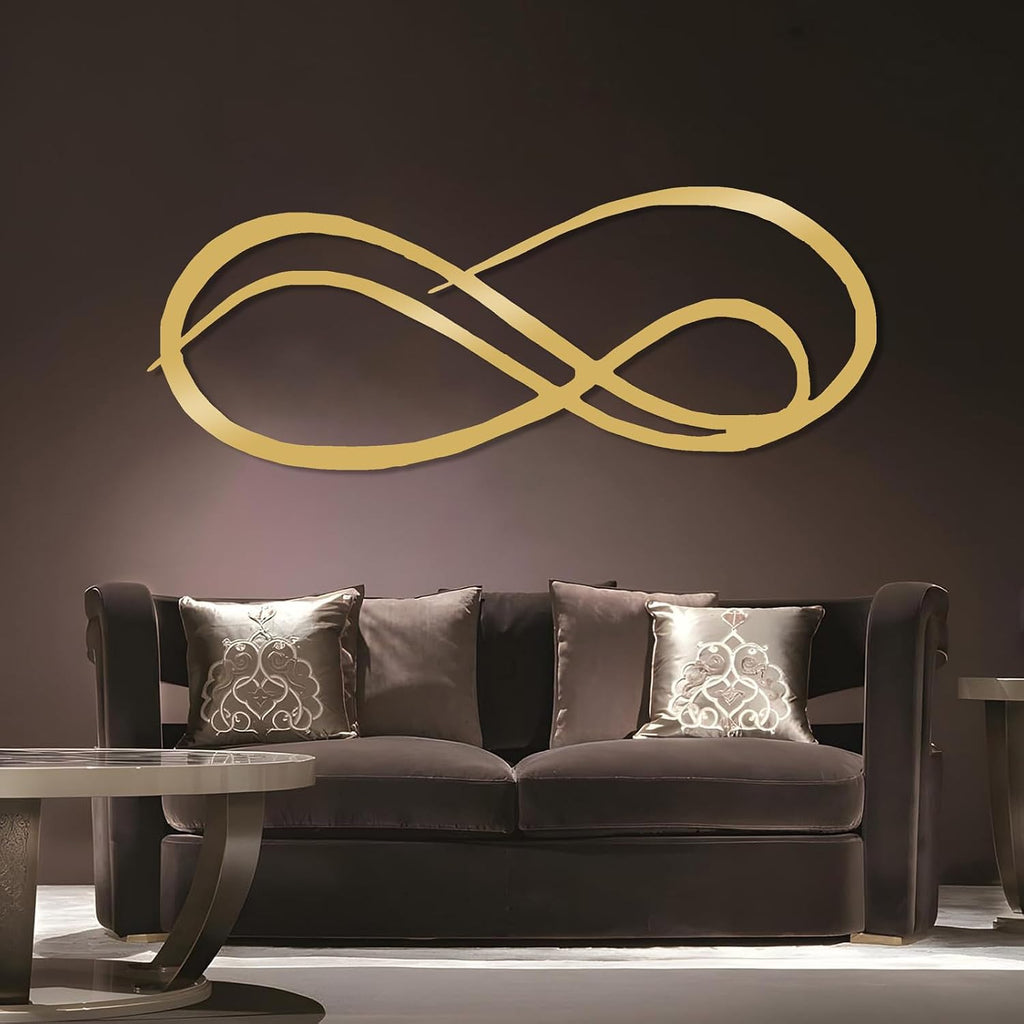 Infinity Metal Wall Decor, Infinity Wall Art, Unlimited Symbol Sign, Abstract Wall Art, Abstract Metal Wall Hanging