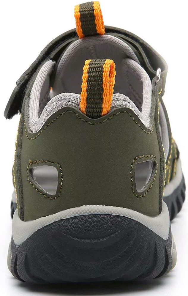 Boys Girls Sport Water Sandals Closed-Toe Outdoor(Toddler/Little Kid/Big Kid)