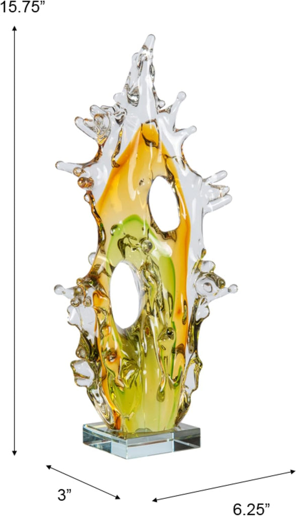 AS22211 Mauna Kea Murano-Style , 15.75"