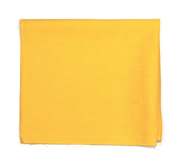 Yellow and Red Colour Cotton Cloth for Puja Hindu Pooja God Aasan, Coconet, Statue Shankh Wrap (Yellow Cloth, 1 Yard)