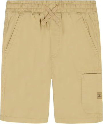Boys' Pull-on Cargo Shorts, Drawstring Closure