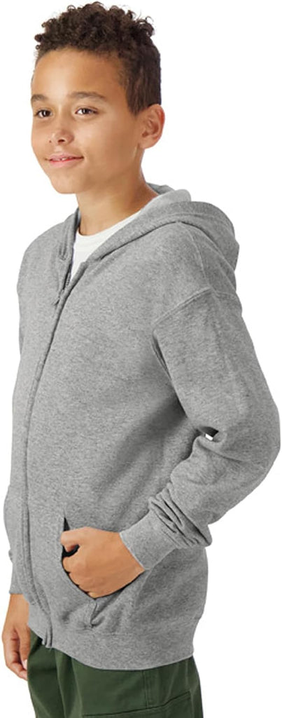 Kids' Full Zip Hoodie Sweatshirt, Style G18600B