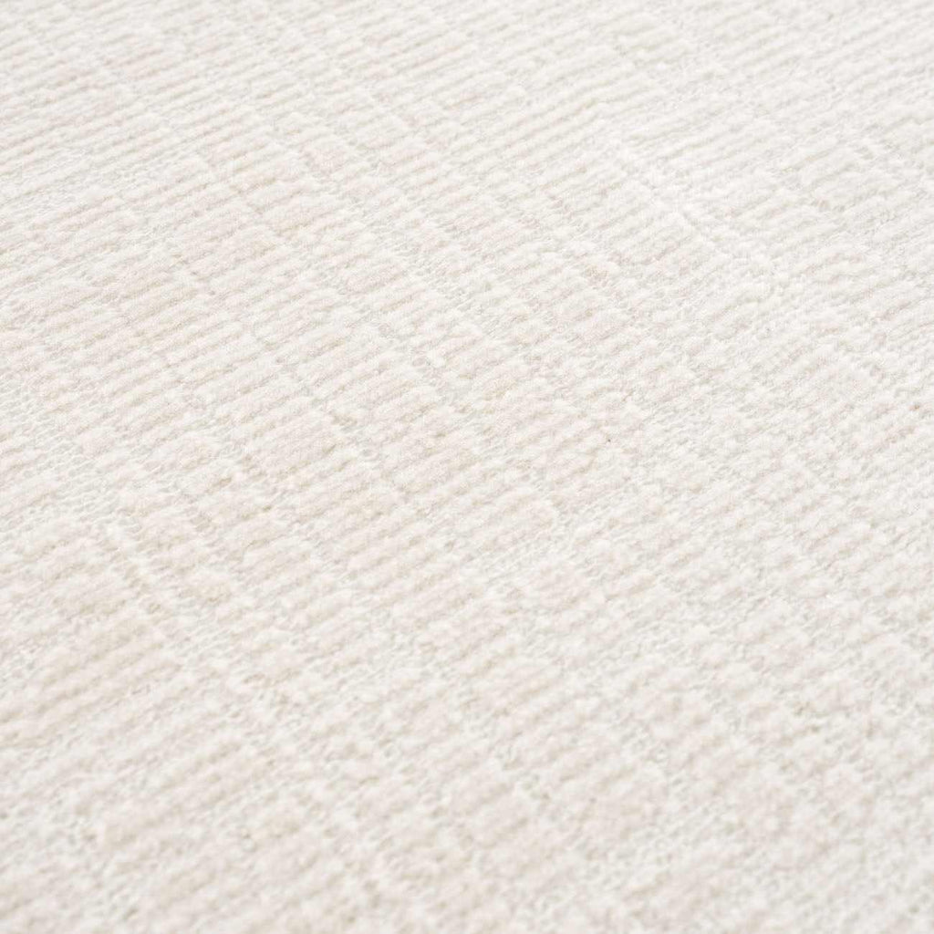 Pavilion Hallway, Kitchen Machine Washable Runner Rug - Neutral Abstract Solid - Cream, Off White, White