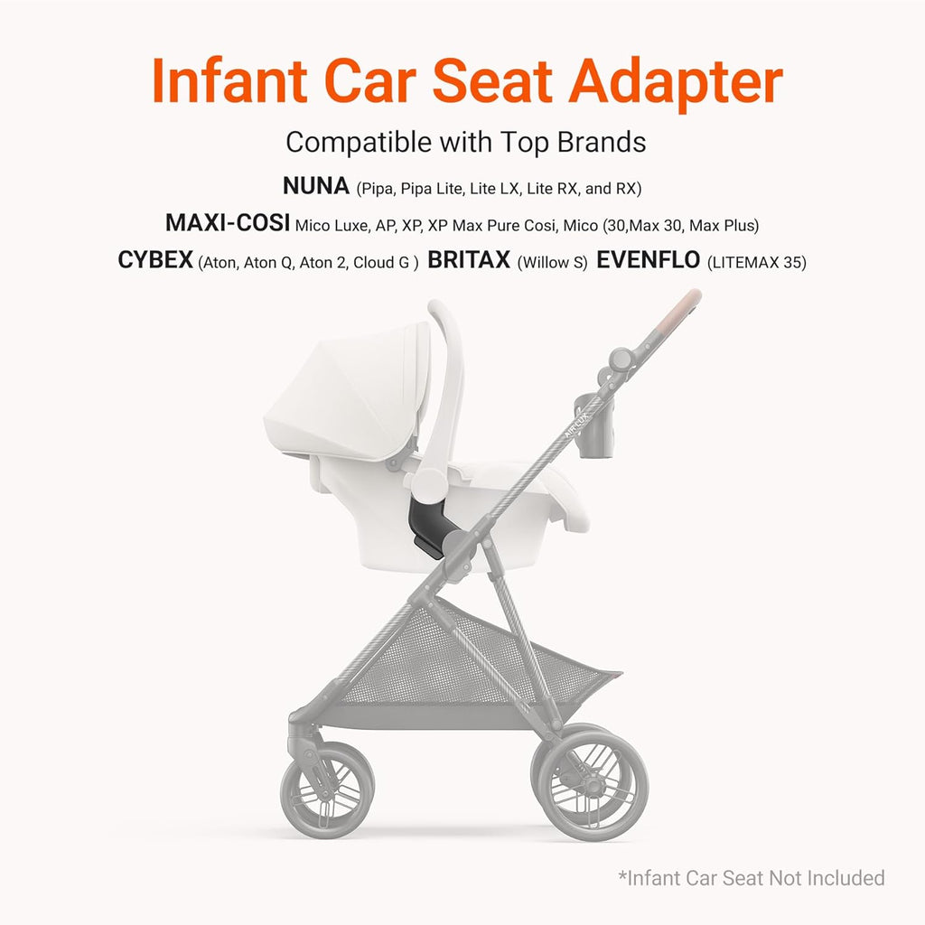 Full-Size Baby Stroller with Reversible Seat, Infant to Toddler