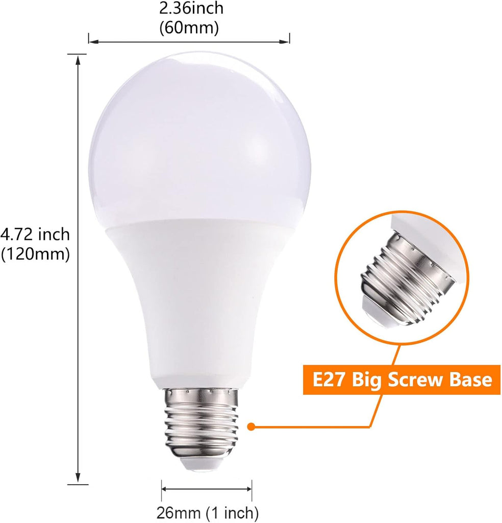 RGB Color Changing Light Bulbs,9W RGB LED Light Bulbs,40W Equivalent A19 E27/E26 Warm White 6500K,16 Color Multicolor