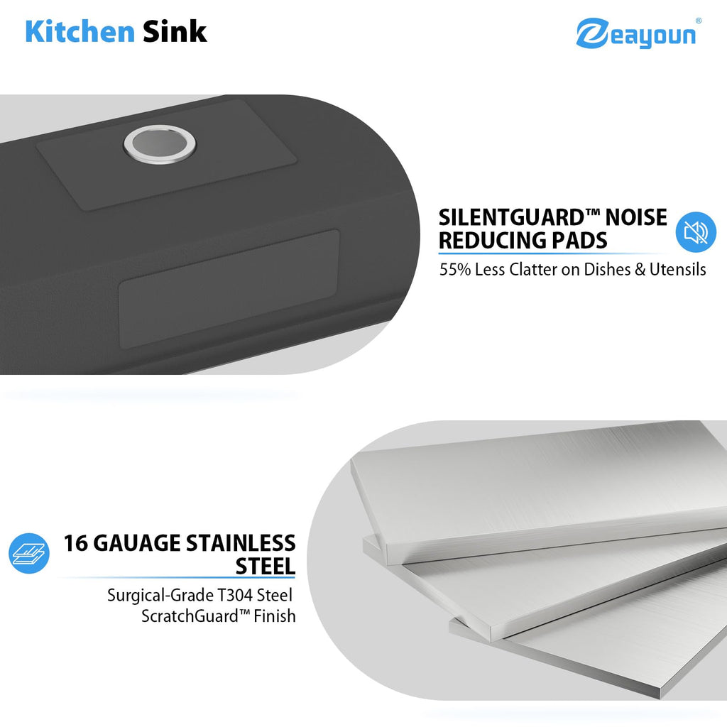 33 Kitchen Sink Undermount 33x19 Inch Undermount Sink Workstation