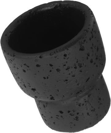 Concrete Match Holder for Fireplace and Bars, Decorative Cement Matchstick Jar, Easy to Move, Artistic Rustic Design